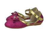 Girl's Colorful Shiny Buckled Ballerina flat Shoes - craze-trade-limited