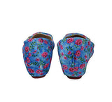 Girl's  Colorful Floral Pattern Slip-On Ballerina flat Shoes - TATTOPANI Fashion