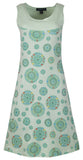 Ladies Sleeveless Dress With Chakra Print. - Tattopani Fashion ( Craze Trade Limited)