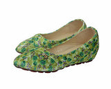 Girl's  Colorful Floral Pattern Slip-On Ballerina flat Shoes - TATTOPANI Fashion