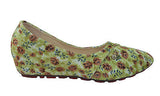 Girl's  Colorful Floral Pattern Slip-On Ballerina flat Shoes - TATTOPANI Fashion