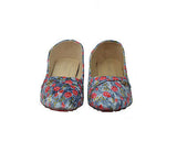 Girl's  Colorful Floral Pattern Slip-On Ballerina flat Shoes - TATTOPANI Fashion