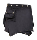 Pixie Wrap Around  Suede Mini Skirt