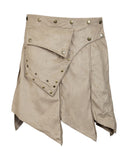 Pixie Wrap Suede Mini Skirt.(NO REFUND/ NO EXCHANGE) - craze-trade-limited