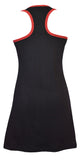 Ladies Sleeveless Patch Work Dress With Side Pocket. - TATTOPANI