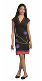 Short Sleeved Dress with Embroidery & Patch design. - craze-trade-limited