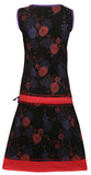 Ladies Dress With Flower Patches & Embroidery. - Tattopani Fashion ( Craze Trade Limited)