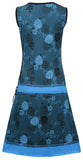 Ladies Dress With Flower Patches & Embroidery. - Tattopani Fashion ( Craze Trade Limited)