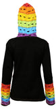 Multicolored Razor Cut Cotton Cardigan - TATTOPANI