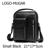 Casual Men Shoulder Bag Vintage Crossbody Bags High Quality Male Bag PU Leather Handbag Capacity Men Messenger Bags Tote Bag