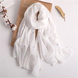 2020 Fashion New Autumn winter women scarf beach shawl cotton  lady fashion scarves bandana pashmina wrap hijab muffler
