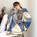 Luxury Women Cashmere Scarf Winter Pashmina Warm Shawls and Wraps Lady Print Thick Blanket Neck Scarves Bufanda