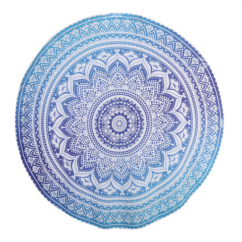 Hippie Round Mandala Tapestry Indian Wall Hanging Beach Throw Towel Yoga Mat ZJ