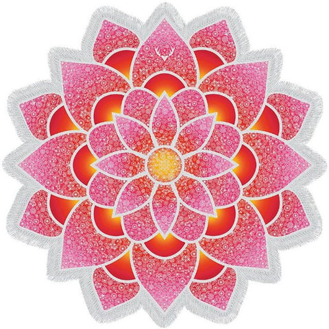 Bohemian Round Beach Tapestry Indian Hippie Throw Yoga Mat Towel Picnic Mats